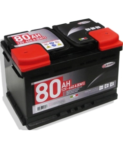 BATTERIA AUTO 80AH 12V640A POLO POSITIVO DESTRO CASSETTA L3